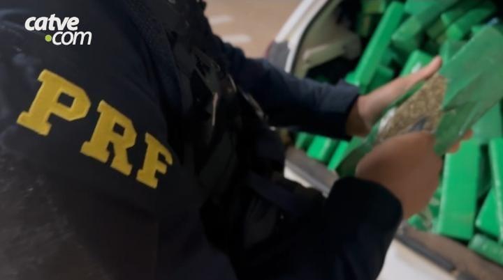 Perdi, estou levando maconha, diz motorista preso pela PRF com 200kg da droga