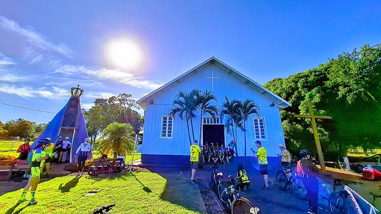 Mais de 300 ciclistas participaram da etapa do cicloturismo em Entre Rios do Oeste