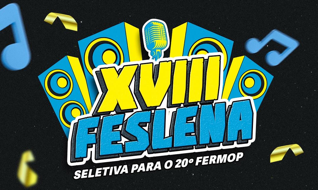 Estão abertas as inscrições para o XVIII Feslena