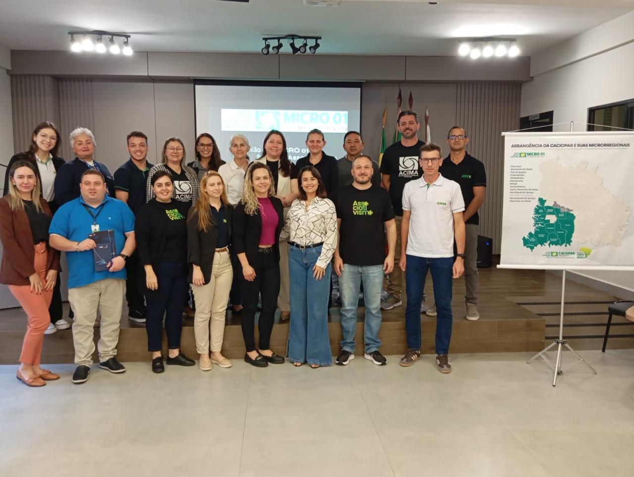 Micro 01 da Caciopar discute nova regulamentação sobre trabalho aos domingos e feriados