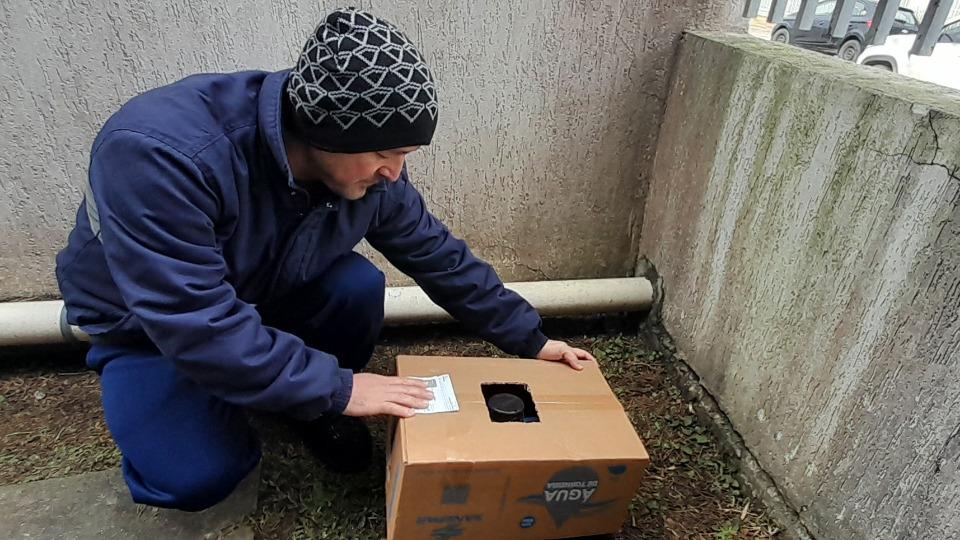 Sanepar alerta para necessidade de proteger o hidrômetro em dias de frio intenso