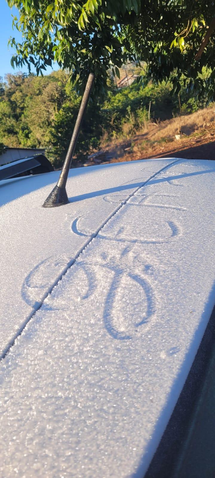 Santa Helena registra menor temperatura do ano com sensação térmica abaixo de zero