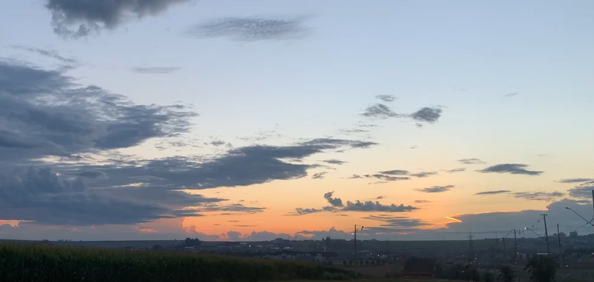 Previsão de chuva para esta terça (3), em Santa Helena e região