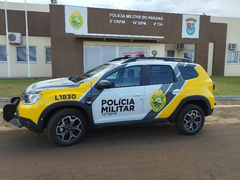 Vendedor ambulante é agredido e roubado por trio em motocicleta em Santa Helena; um dos suspeitos foi preso