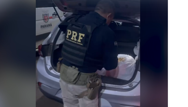 94 kg de maconha que seriam entregues na região são apreendidos