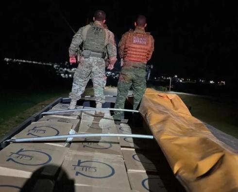 Caminhoneiro que levava carga milionária de cigarros de Toledo à Minas Gerais, acaba preso
