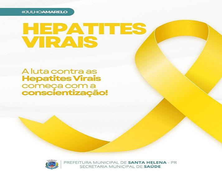 Julho Amarelo: Santa Helena reforça conscientização sobre hepatites virais