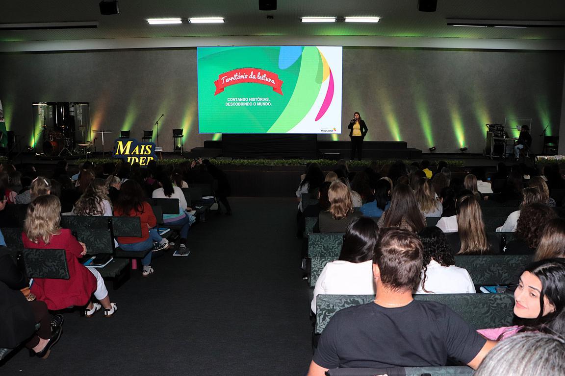 Primeira etapa do II Fórum Mais Ideb reúne cerca de 600 professores em Marechal Cândido Rondon