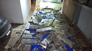 Traficante morre em acidente e mais de uma tonelada de maconha é apreendida