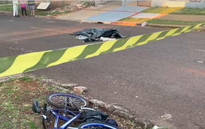 Ciclista morre após atropelar gato