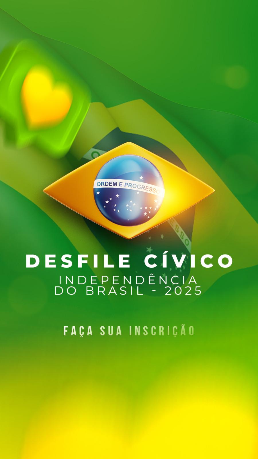 Inscrições abertas para o Desfile Cívico da Independência em Santa Helena