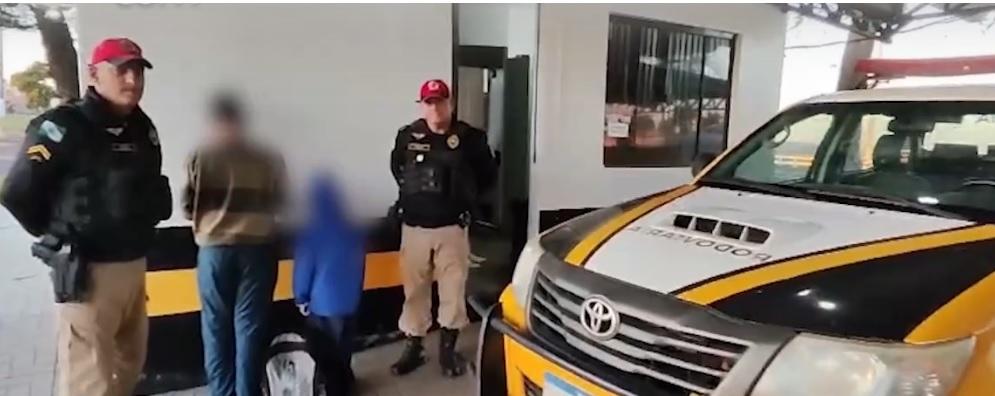 Pais dormiam enquanto filhos caminhavam pela BR-369 para conhecer youtuber em Londrina