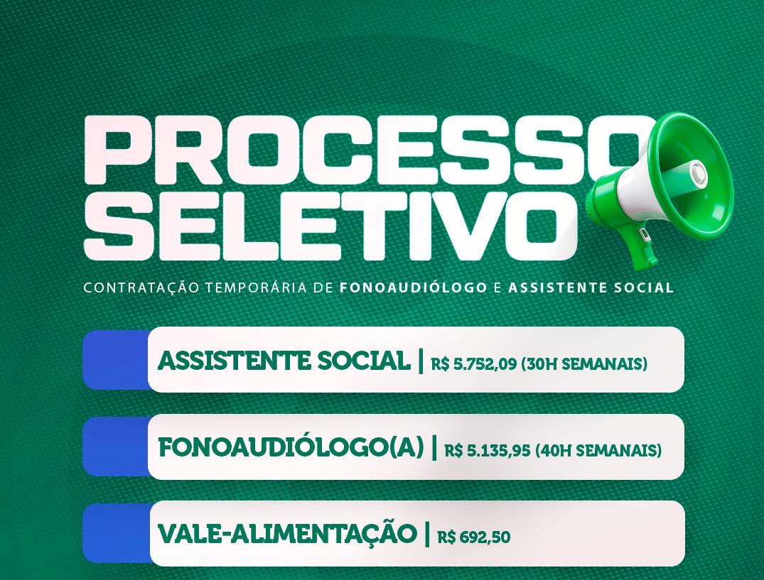 Santa Helena abre PSS para Fonoaudiólogo e Assistente Social