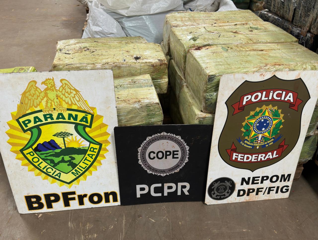 Ação conjunta resulta em mais uma apreensão de droga em Santa Helena