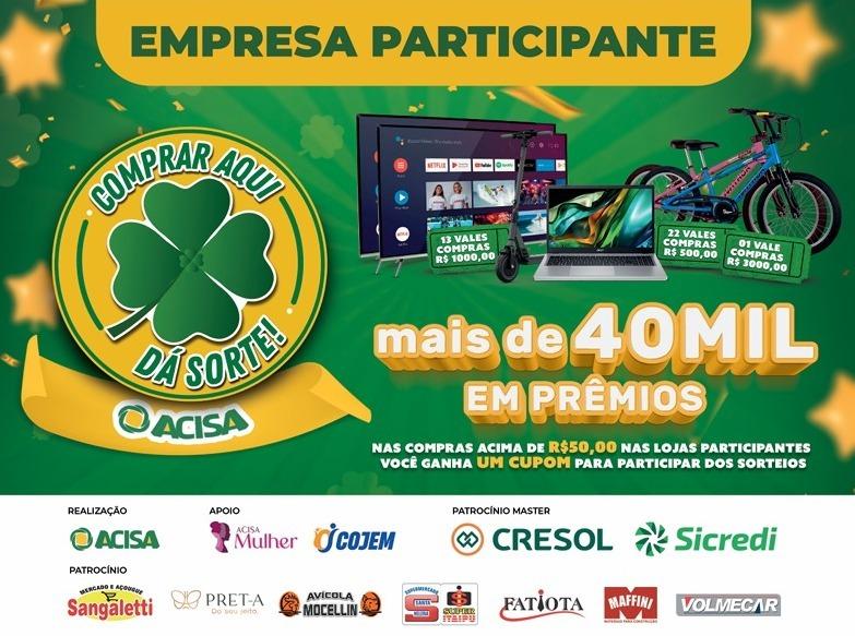 “Comprar Aqui dá Sorte” terá sorteio de R$ 4,5 mil em prêmios para o Dia das Crianças na Expo Santa Helena