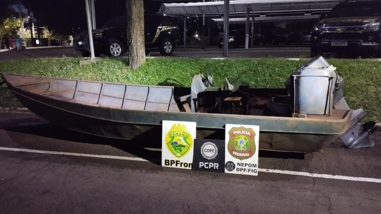 Operação conjunta de forças de segurança apreendem mais de uma tonelada de maconha em Santa Helena