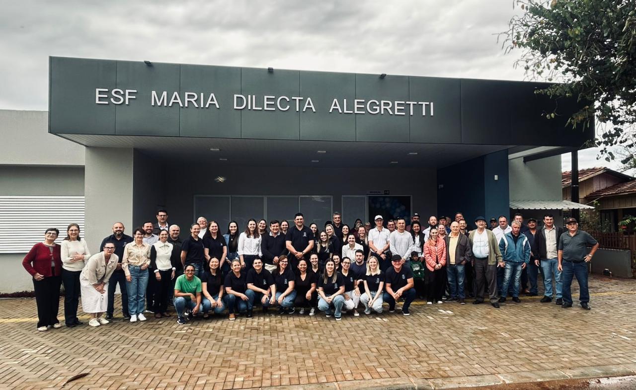 Santa Helena apresenta a nova estrutura da UBS Maria Dilecta Alegretti