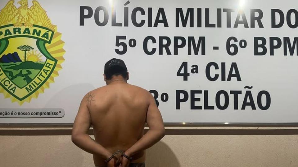 Tio é preso após queimar criança com cigarro no Paraná