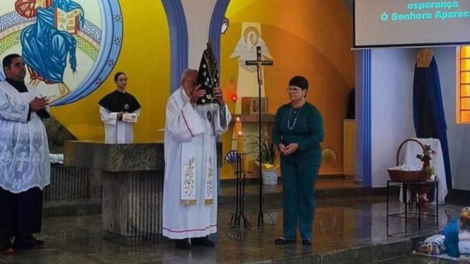 Padre italiano morre após celebrar missa de Nossa Senhora Aparecida em Campina Grande do Sul