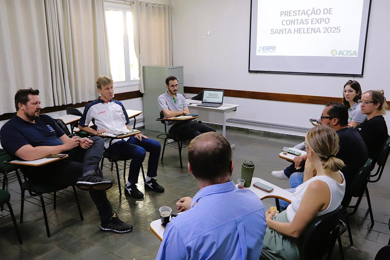 CCO avalia resultados da Expo Santa Helena 2025