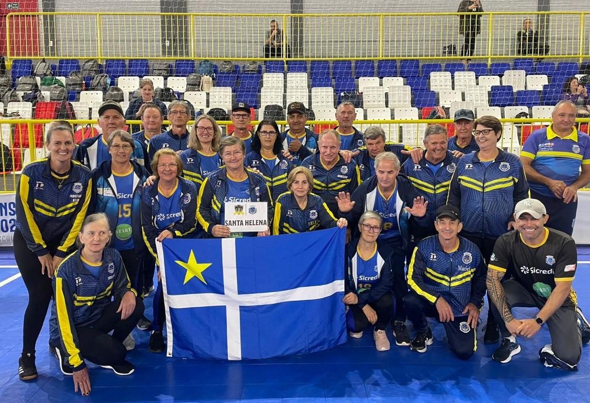 Delegação de Santa Helena conquista três pódios em competição envolvendo 13 municípios