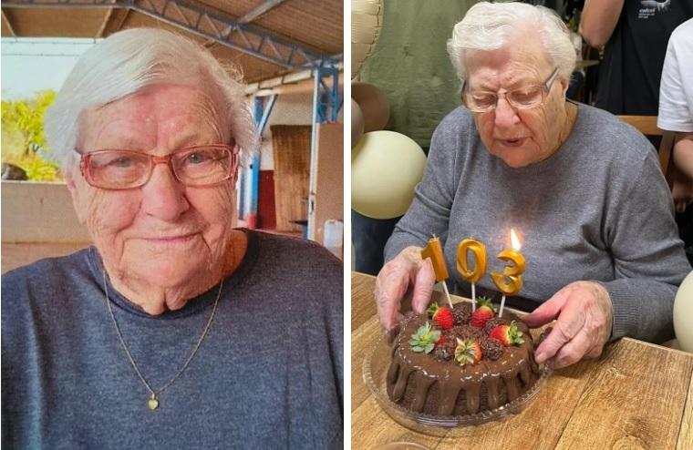 Aos 103 anos, falece a mulher mais velha de Santa Helena