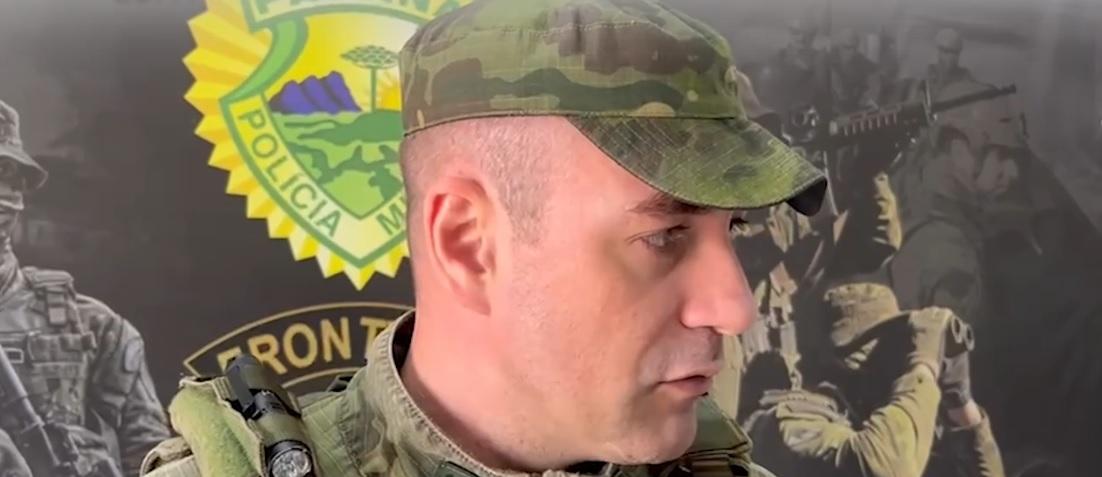 Helicóptero Falcão indicou localização de carro carregado com 183kg de maconha