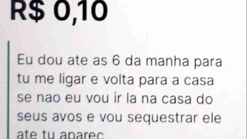 Homem é denunciado por stalking após perseguir ex- companheiro com envio de mensagens via Pix