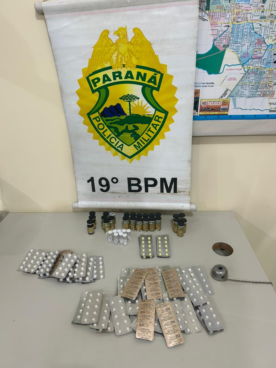 Homem é flagrado com anabolizantes em Toledo