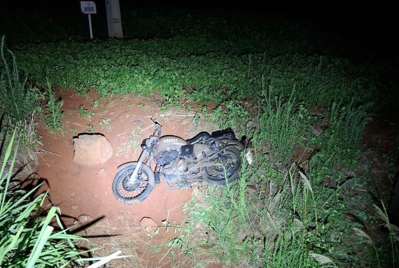 Motociclista morre após acidente entre Santa Helena e Diamante do Oeste