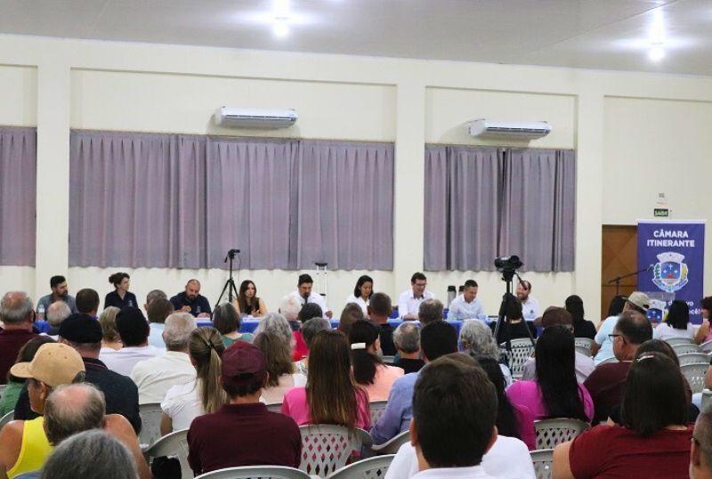 Projeto Câmara Itinerante chega ao distrito de Sub- sede