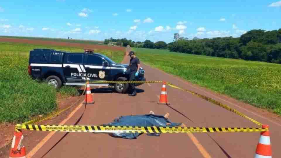 Homem é morto a tiros em via pública de Itaipulândia