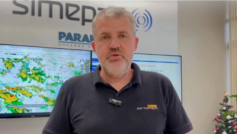 Paraná inicia 2026 com calor intenso e chuvas frequentes