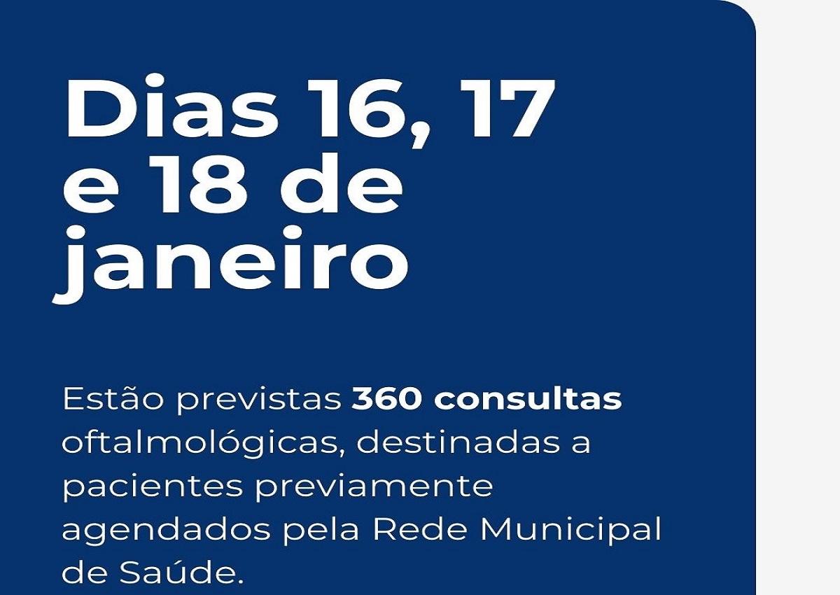 Prefeitura de Santa Helena inicia mutirão de consultas oftalmológicas