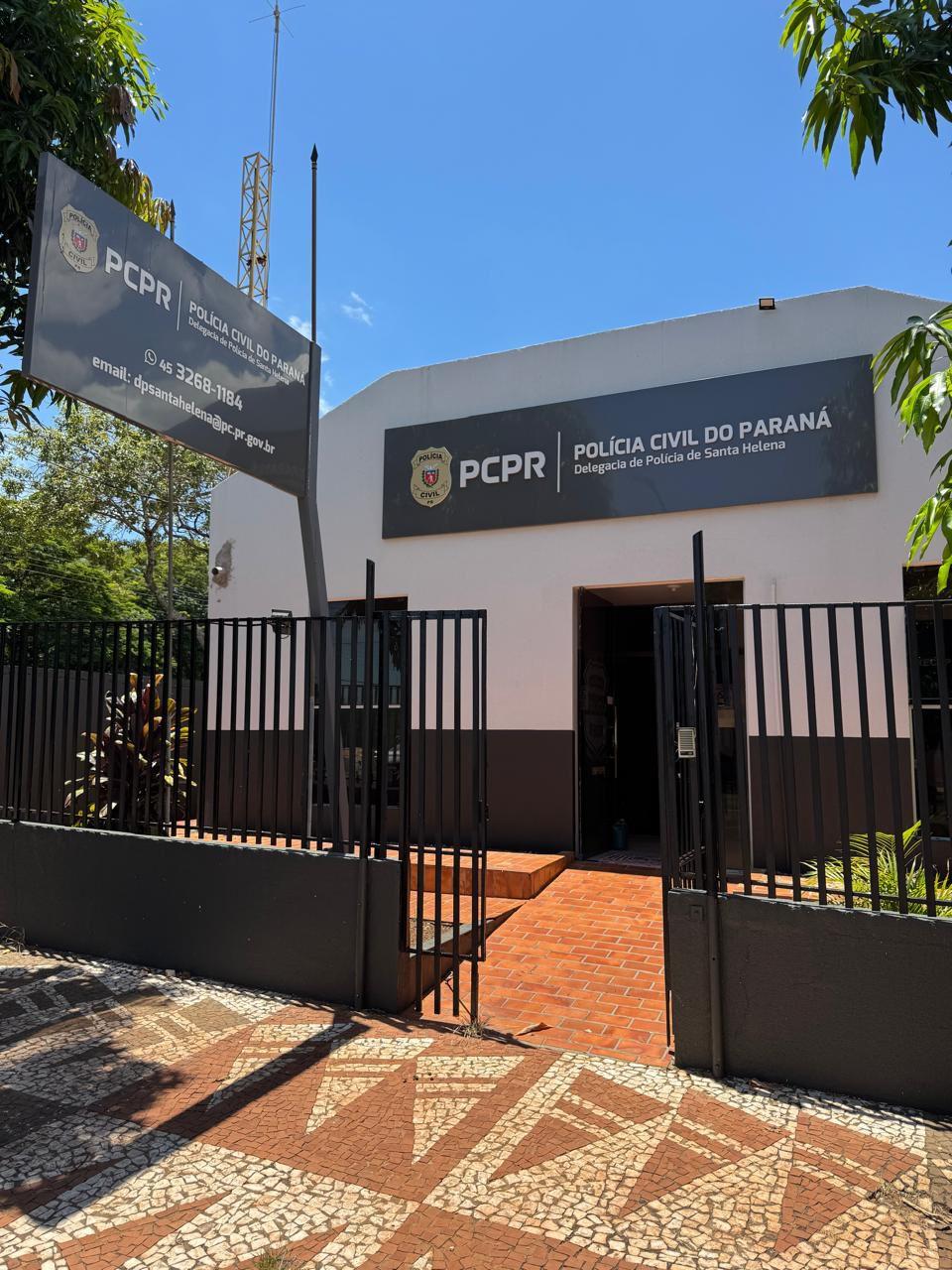 Procurado pela Justiça é localizado e preso no centro de Santa Helena