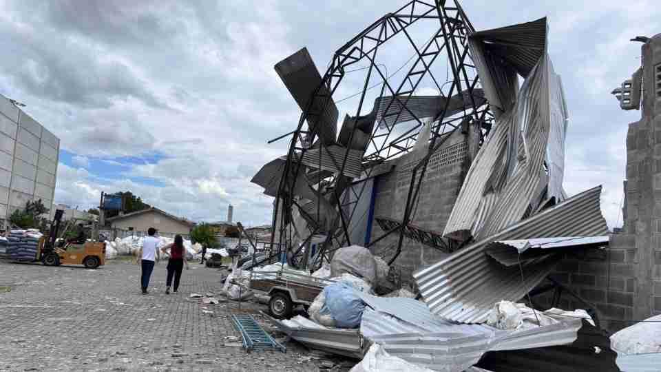 Simepar classifica tornado que atingiu São José dos Pinhais na categoria F2 da Escala Fujita