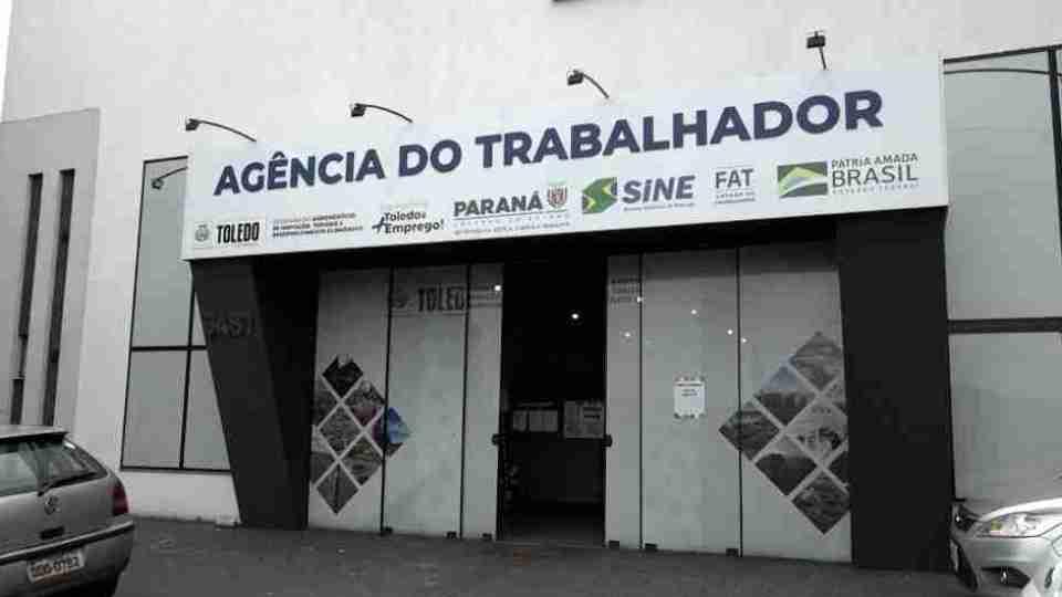 Mais de 1200 vagas de empregos na Agência do Trabalhador de Toledo