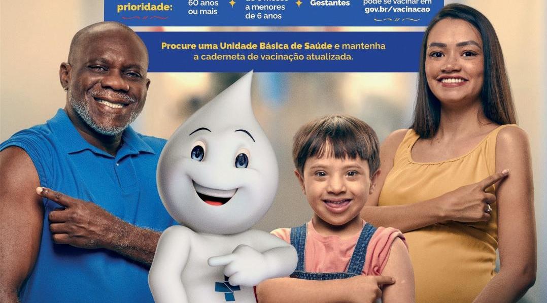 Dia D de vacinação contra a gripe acontece neste sábado (11) em Santa Helena