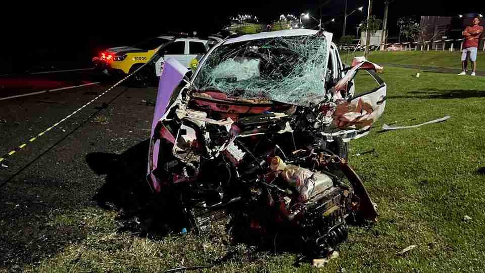 Empresário morre em grave acidente na PR-281