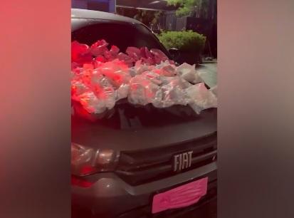 PRF apreende cocaína e haxixe escondidos em tanque de combustível em São Pedro do Iguaçu