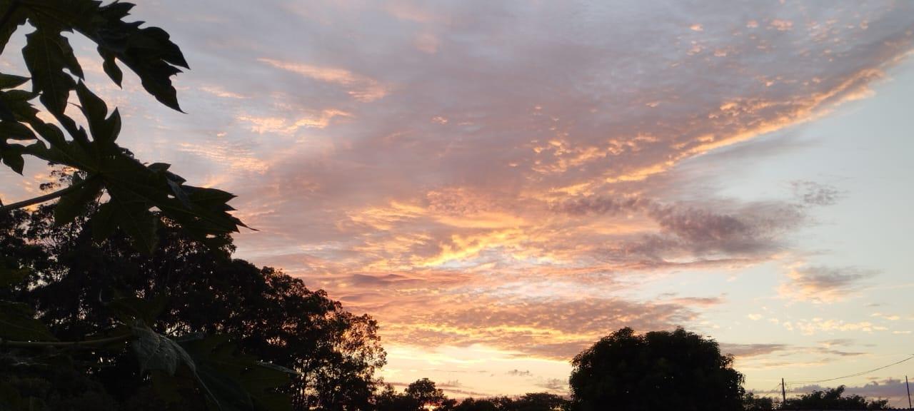 Quarta-feira (1), será de temperaturas amenas e pancadas chuva em Santa Helena e região