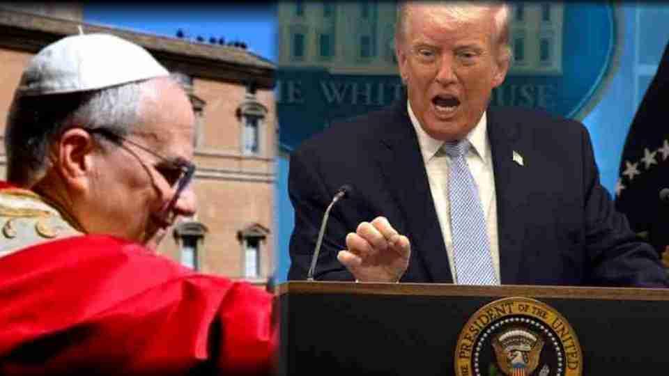 Trump chama Papa de fraco e diz que ele só está no cargo por causa da presidência americana