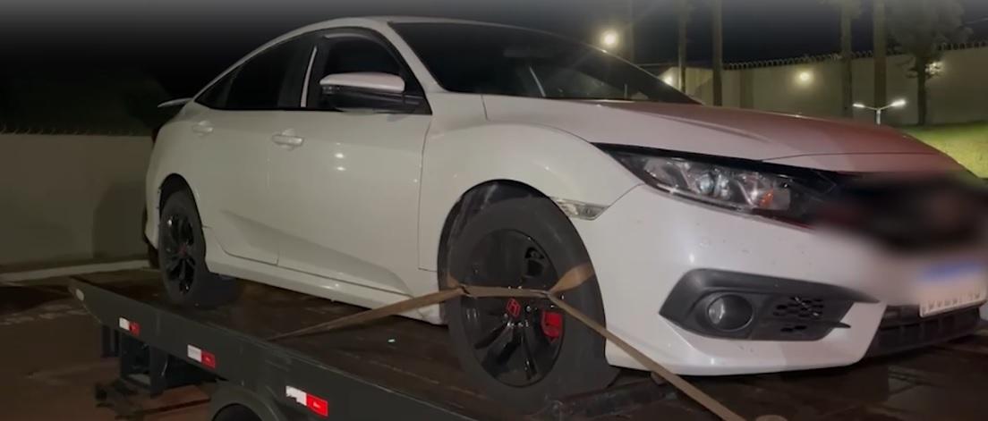 Vítima de sequestro relâmpago é resgatada e três suspeitos são detidos