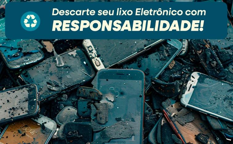 Campanha em Santa Helena recolhe aparelhos eletrônicos antigos para reciclagem