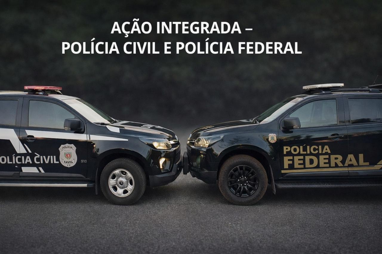 Ação integrada das polícias civil e federal prendem mulher procurada pela Justiça em Santa Helena