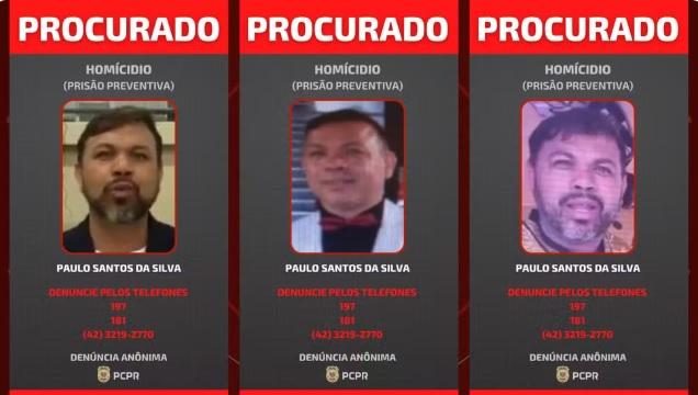 Polícia divulga fotos de pastor foragido acusado de coordenar assassinato de diretor de empresa a mando do CEO, no Paraná