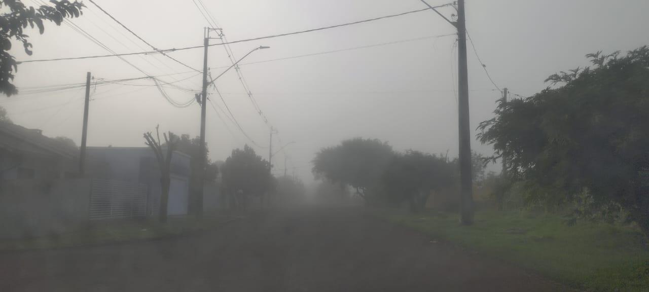 PREVISÃO DO TEMPO: Quarta-feira amanhece com neblina, mas sol deve reaparecer em Santa Helena