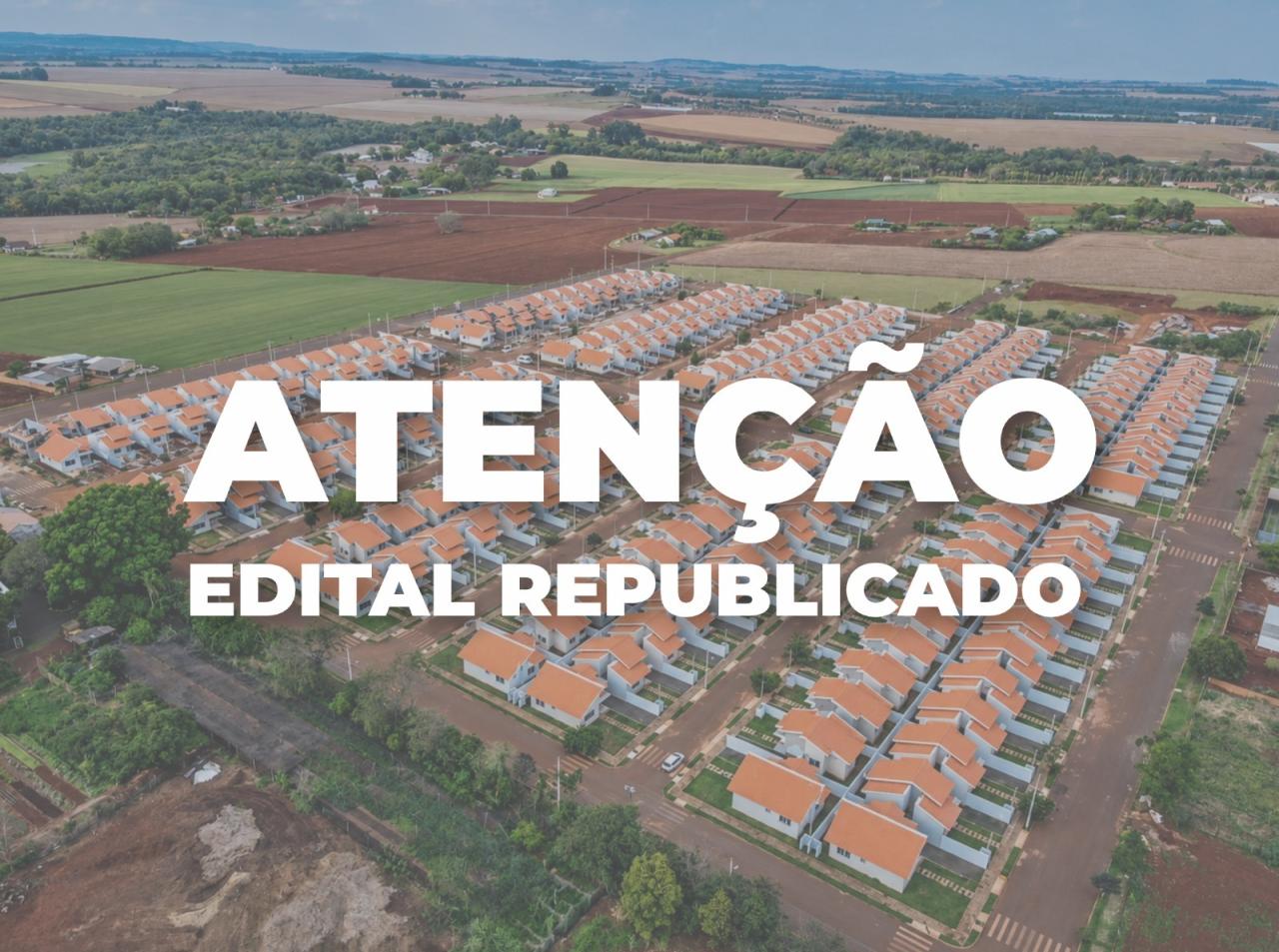 Santa Helena republica edital com resultado de análise documental do programa de habitação