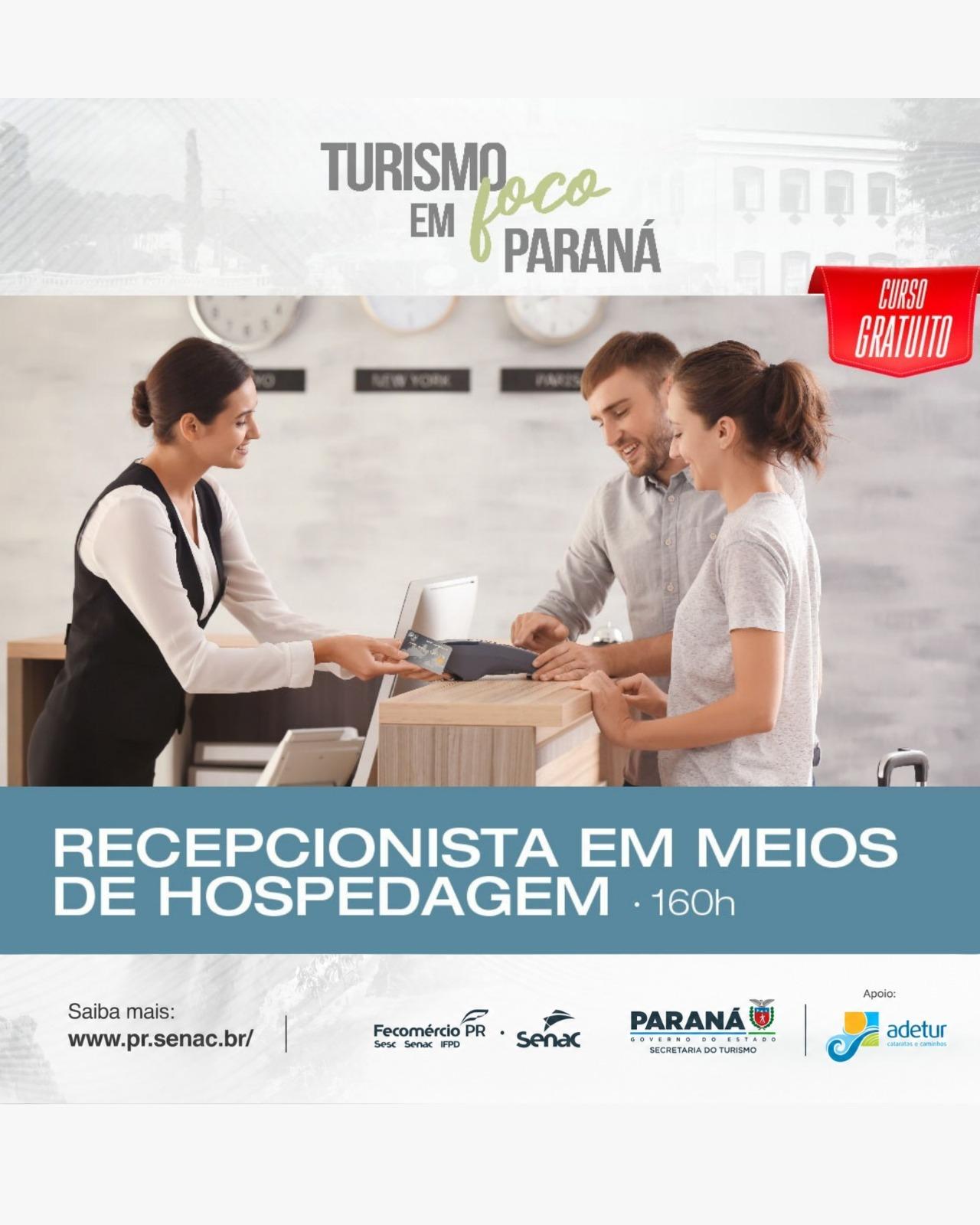 Turismo em Foco abre inscrições para cursos gratuitos de qualificação em Foz do Iguaçu