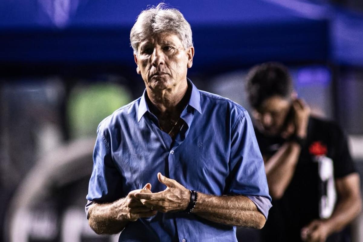 Vasco demite Renato Gaúcho após desgaste e queda de rendimento